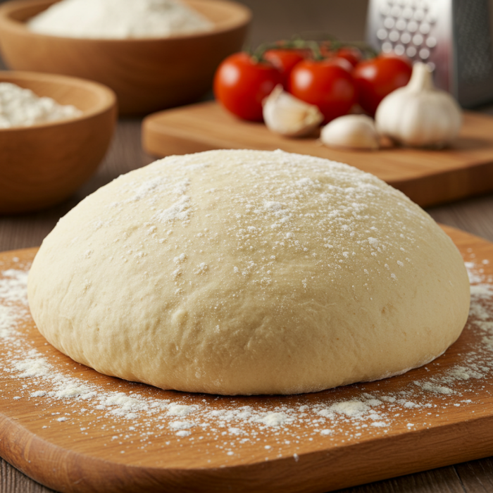Masa de pizza casera